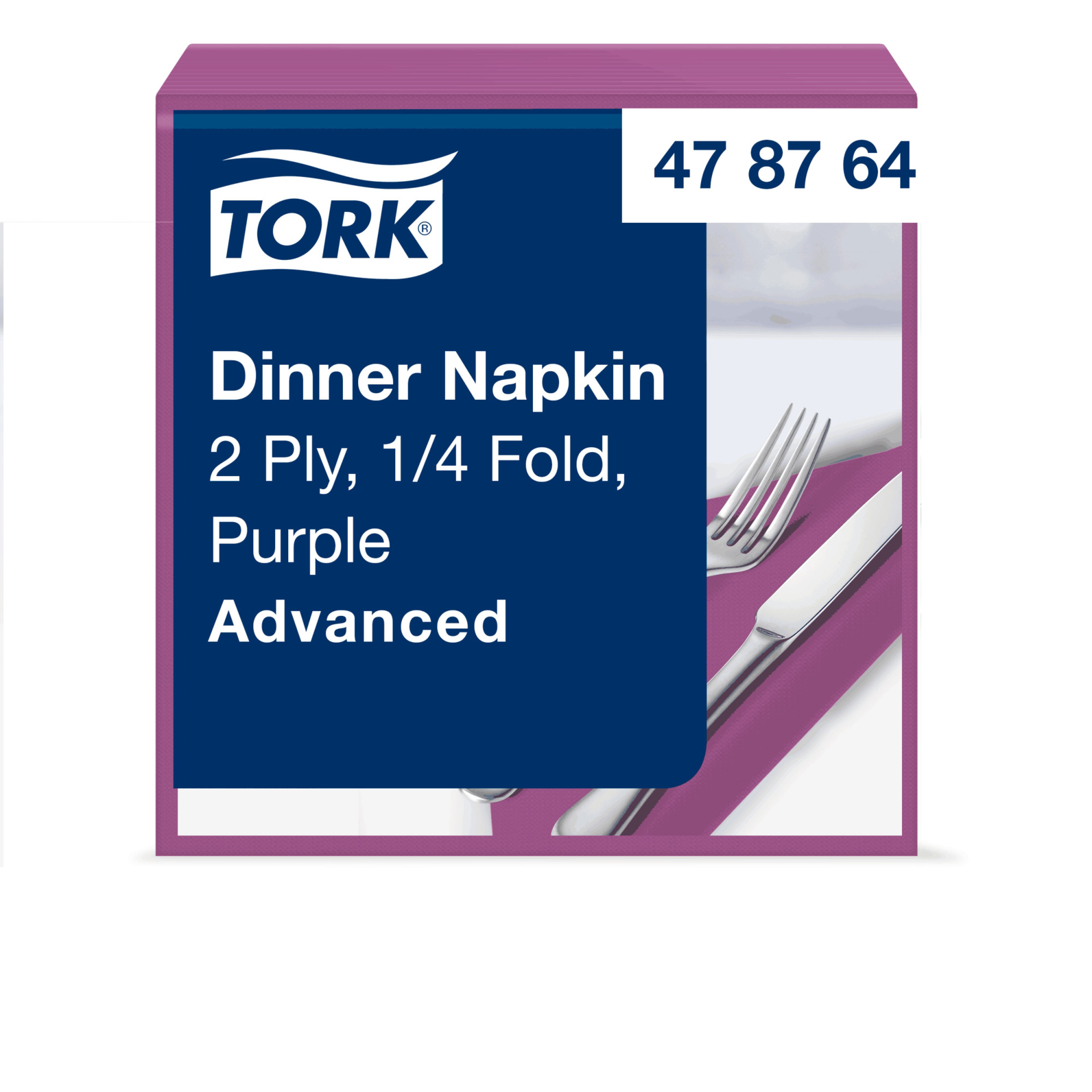Tork Servilleta Dinner Morada