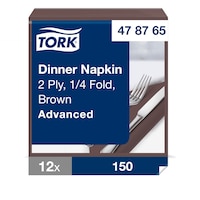 Tork Brown Dinner Napkin
