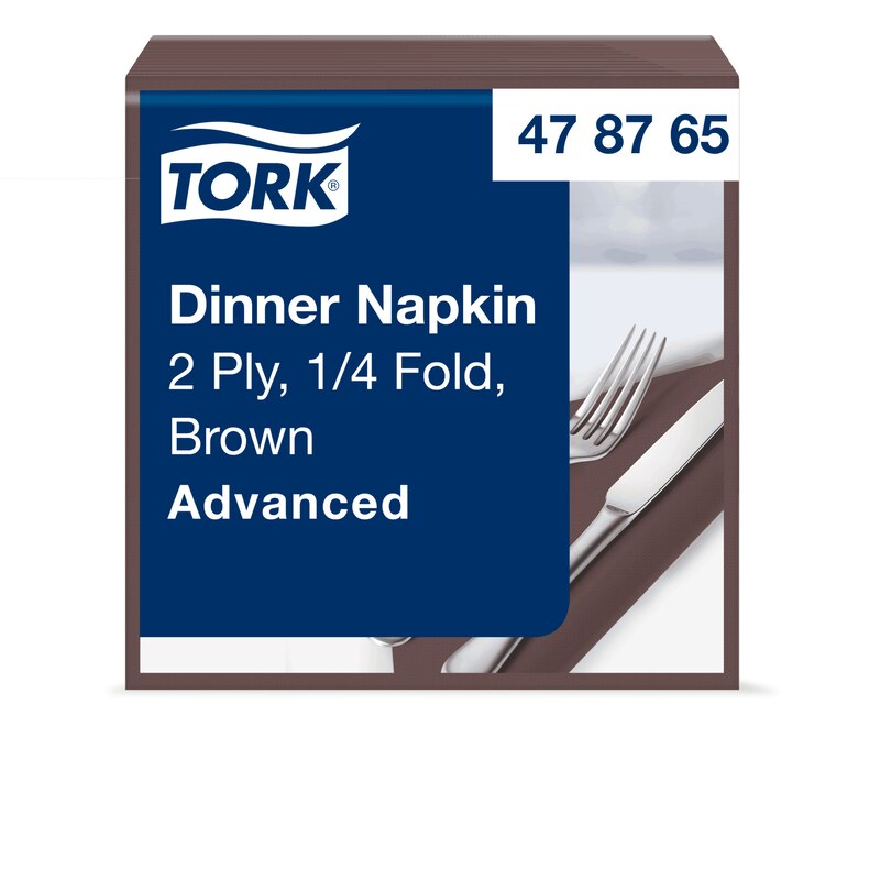 Tork Dinnerservietten Braun