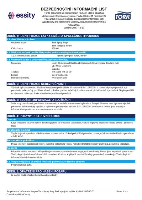 Safety Data Sheet
