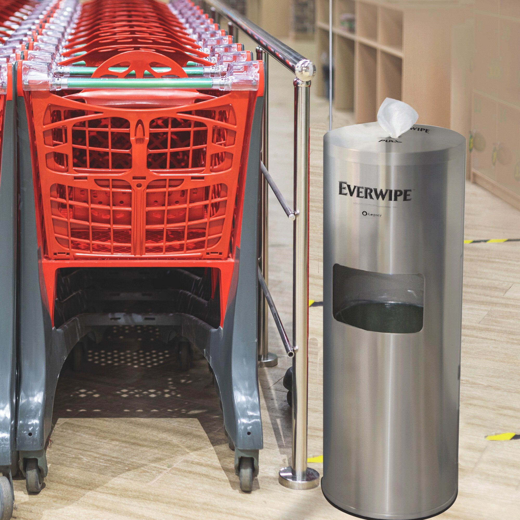 ショワジールロワ Everwipe by Tork Light-Duty Surface Cleaning Wet Wipe Jumbo Rolls