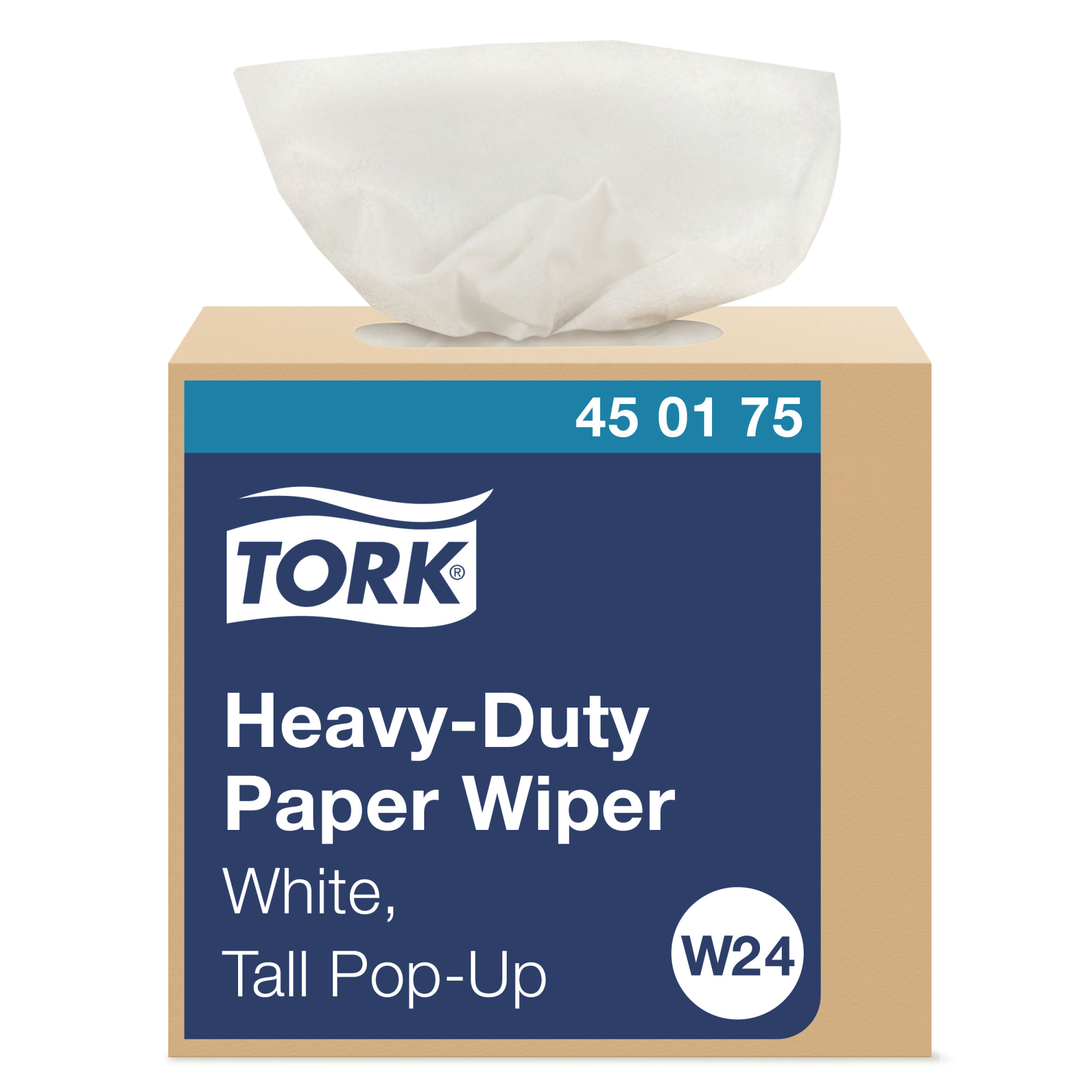 Tork Heavy Duty Paper Wiper White W24