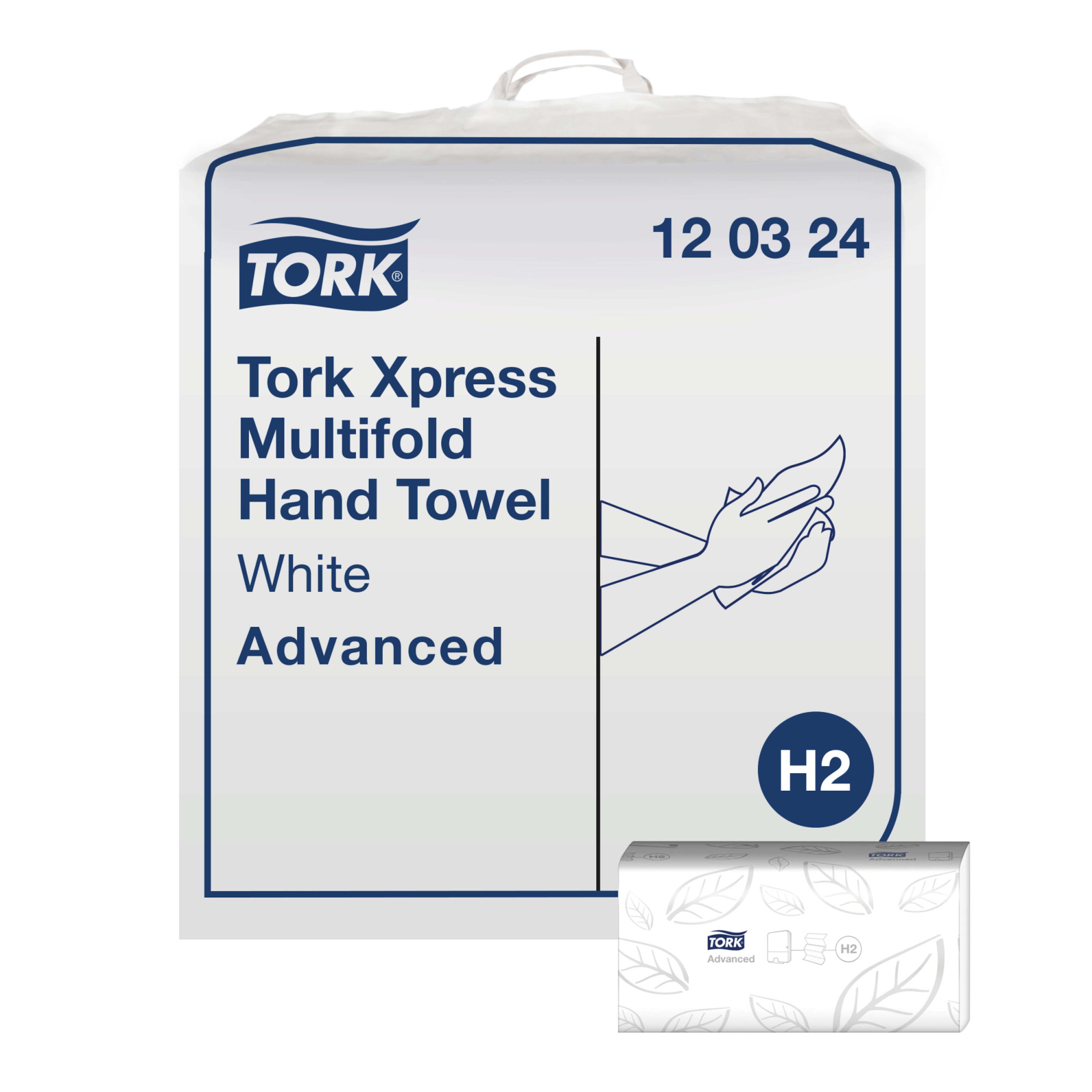 Tork Xpress® Multifold Hand Towels White H2