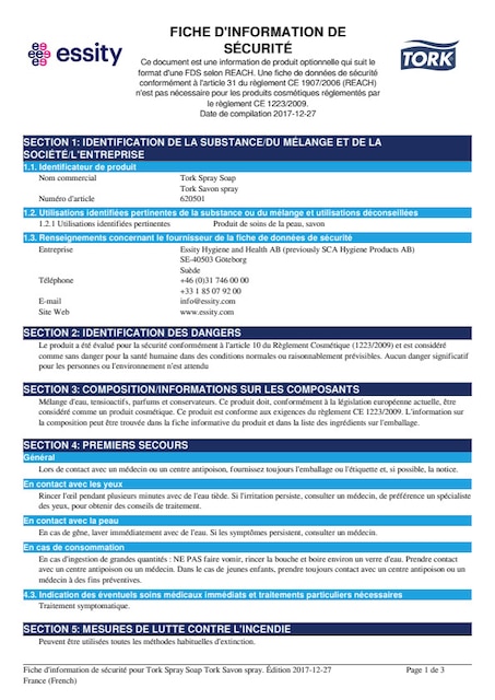 Safety Data Sheet
