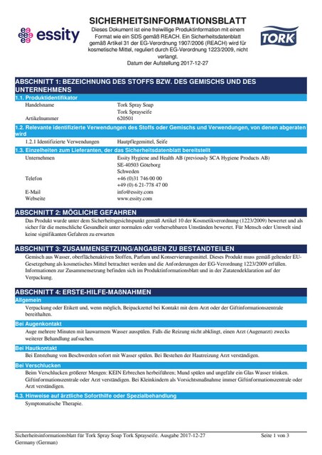 Safety Data Sheet