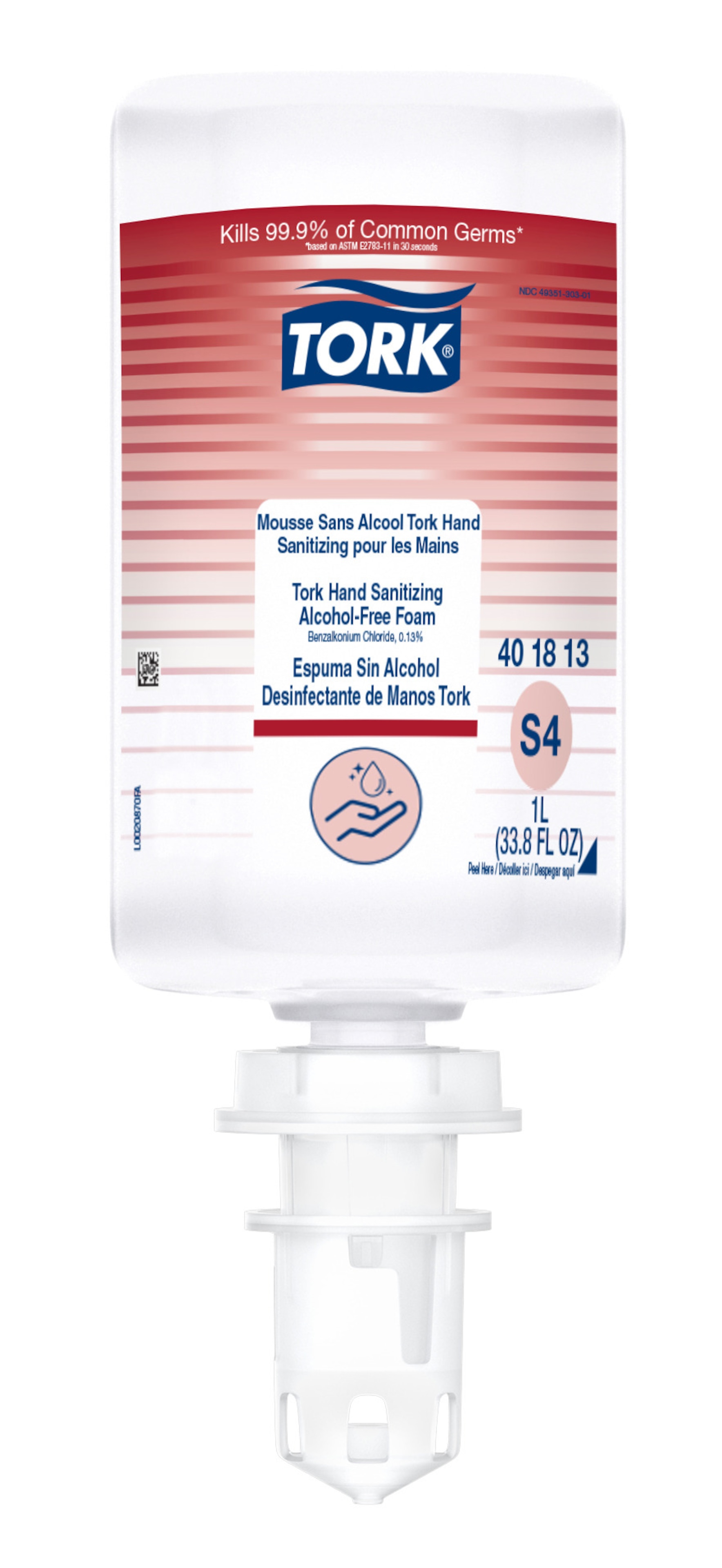 Tork Hand Sanitizing Alcohol-free Foam