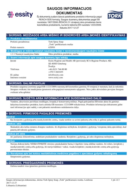Safety Data Sheet