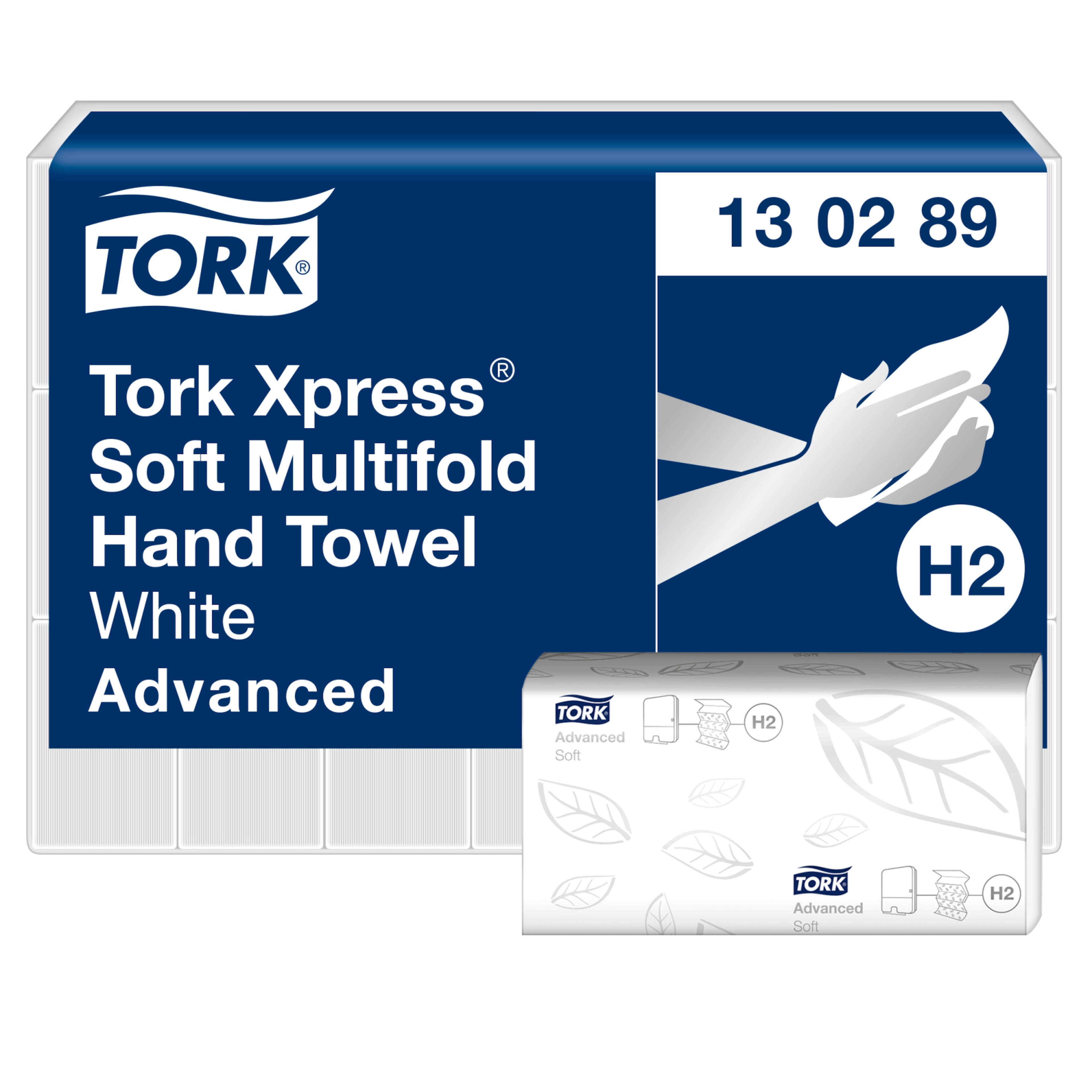 Tork Xpress® Soft Multifold Paper Hand Towels White H2