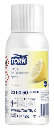 Tork 972000 Lufterfrischer-Spray Starterpack Duftspender und 3 Refill  Duftpatronen (Citrus Floral und Fruit) kaufen