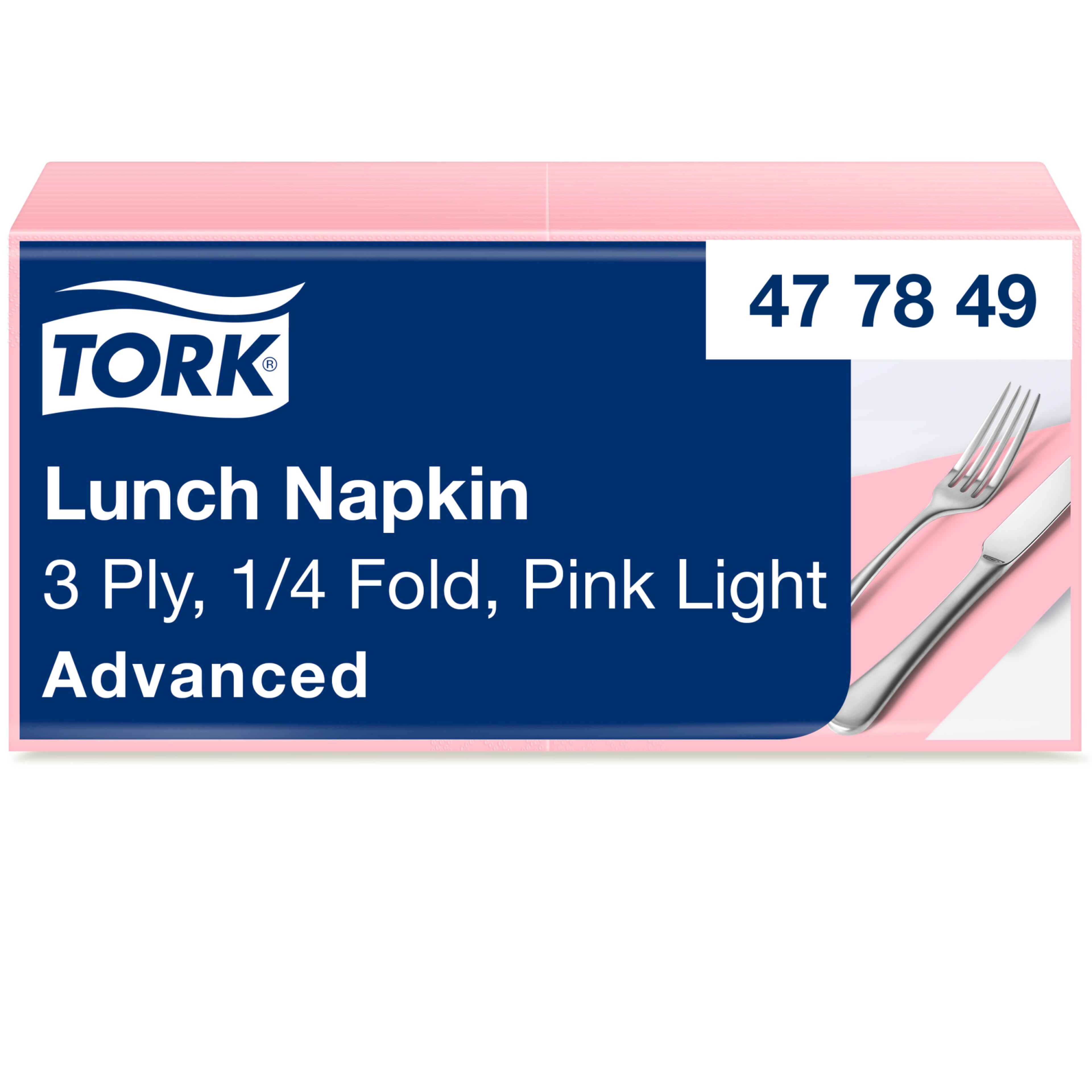 Tork Soft Pink Light, heleroosa lõunasöögisalvrätik