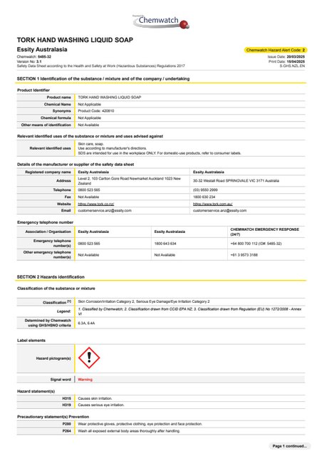 Safety Data Sheet