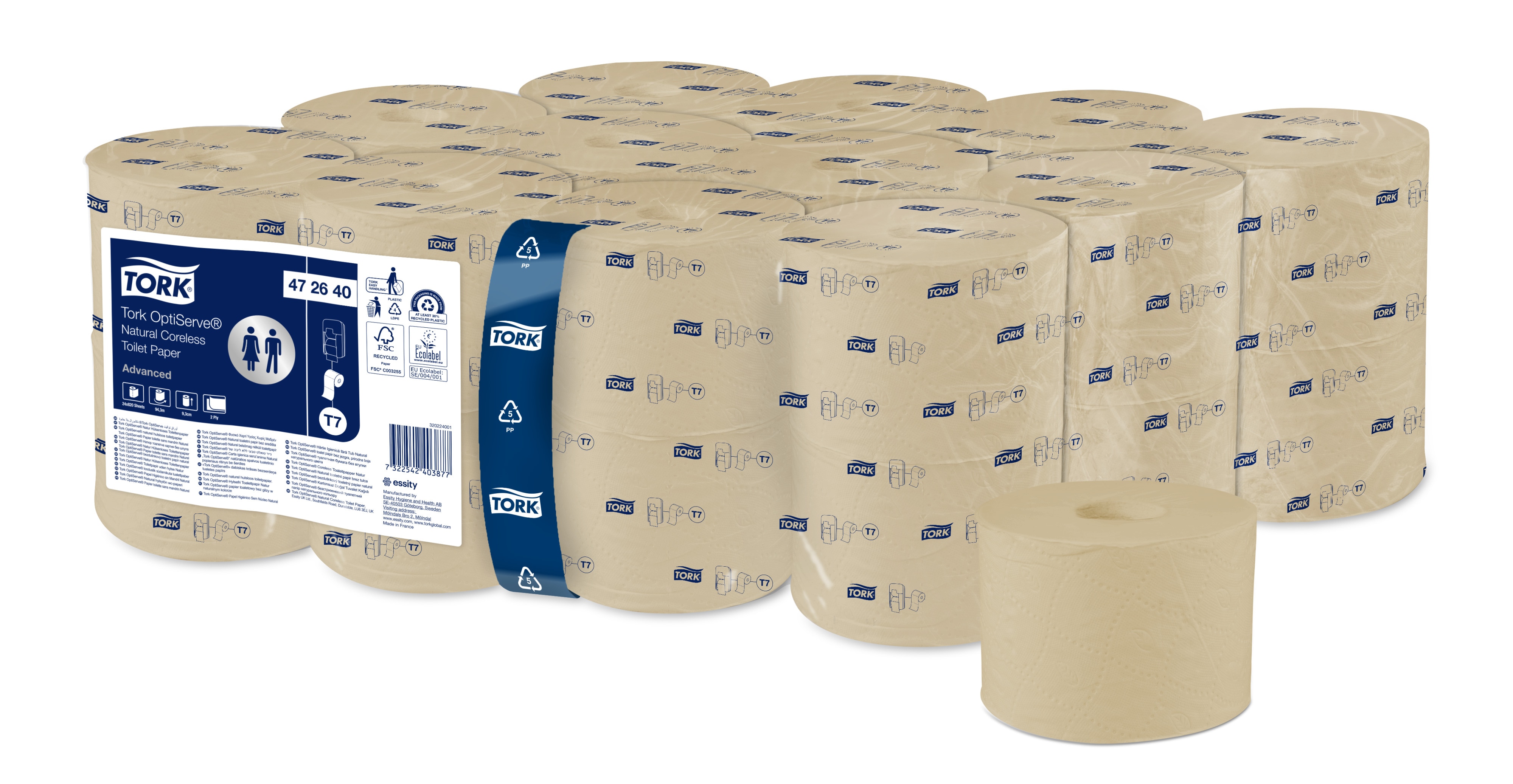 Tork OptiServe® Coreless 2-Roll Toilet Paper Dispenser | 558042