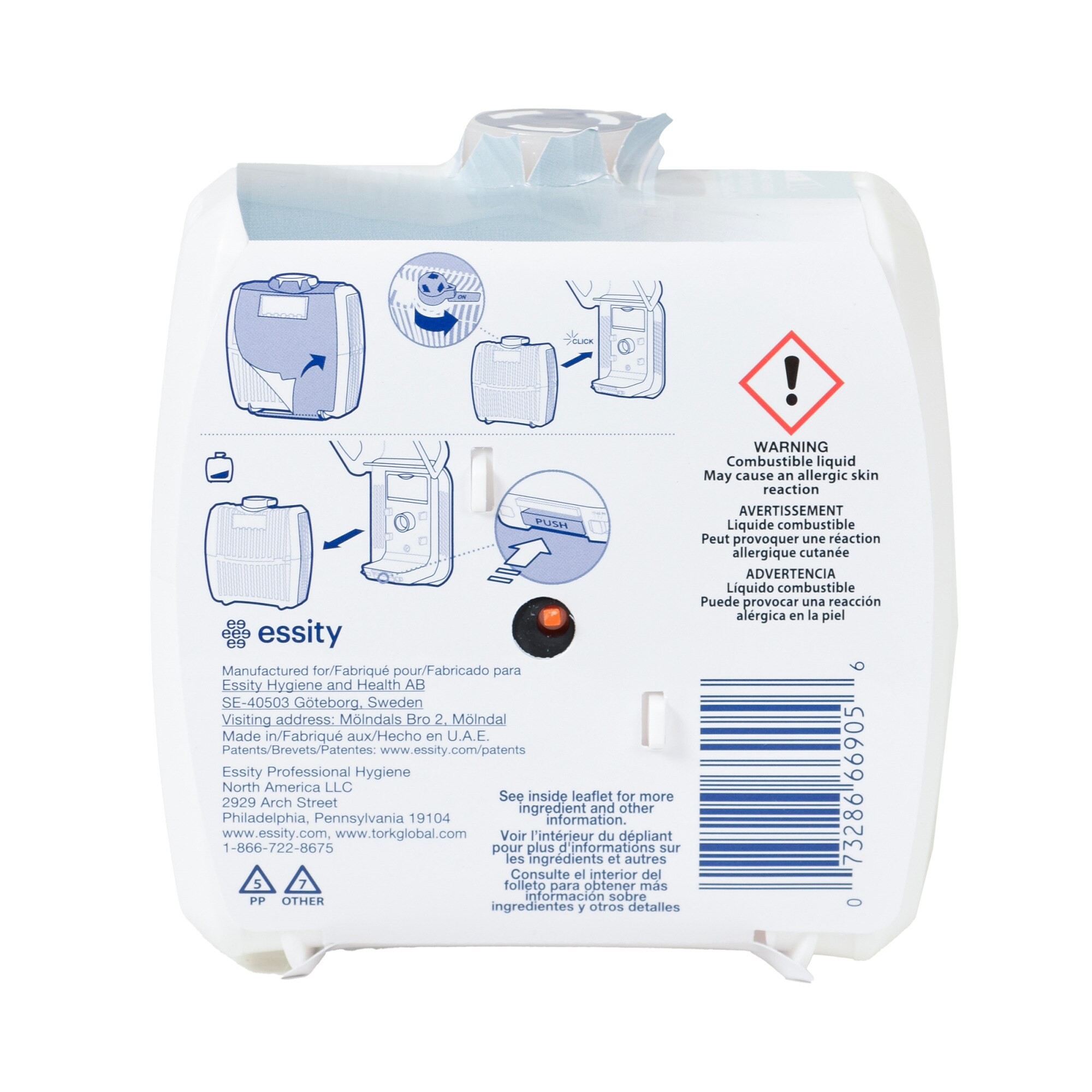 T−FAL KO6208JP Tork Constant Air Freshener Refill, Breeze A3