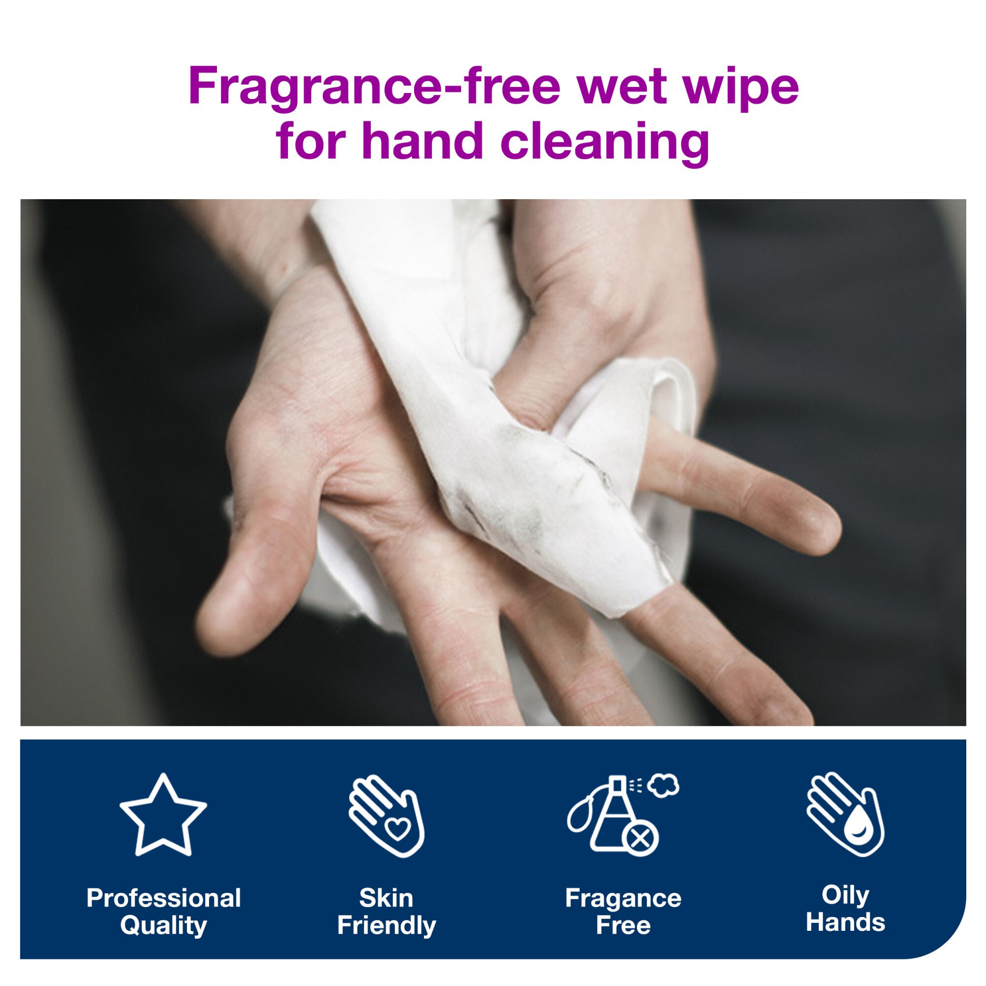 Tork Hand Cleaning Wet Wipe Bucket White W14