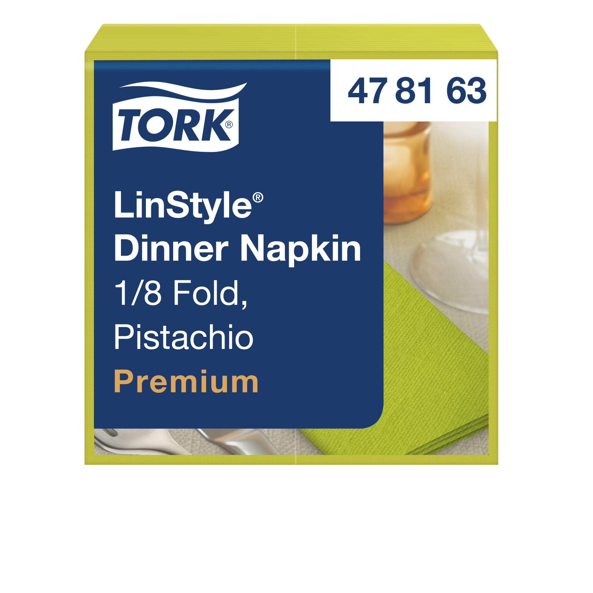 Tork LinStyle® Pistachio Dinner Napkin