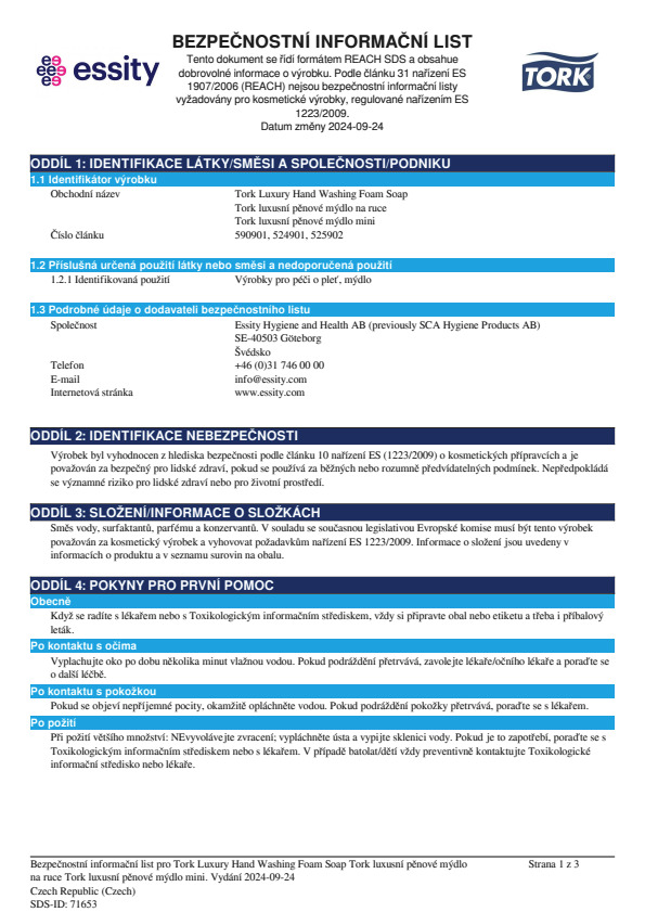 Safety Data Sheet