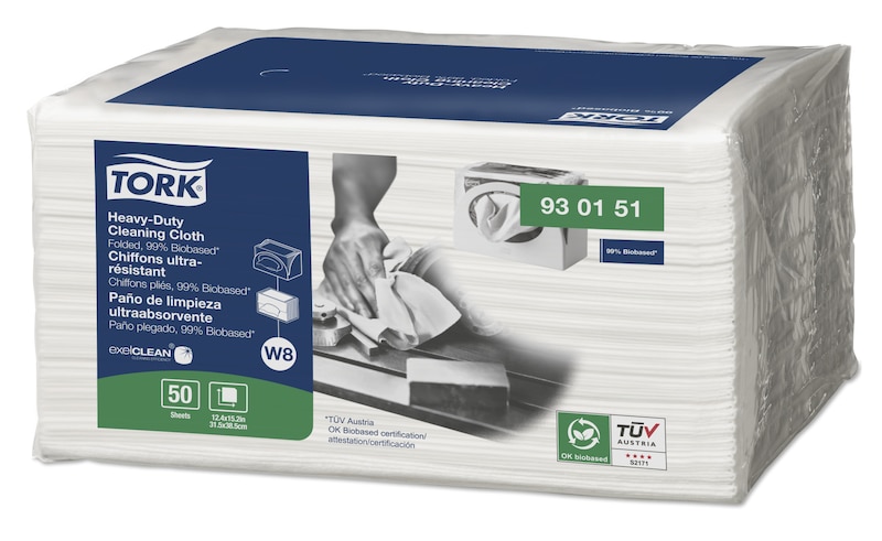 Tork Biobased Heavy-Duty Cleaning Cloth