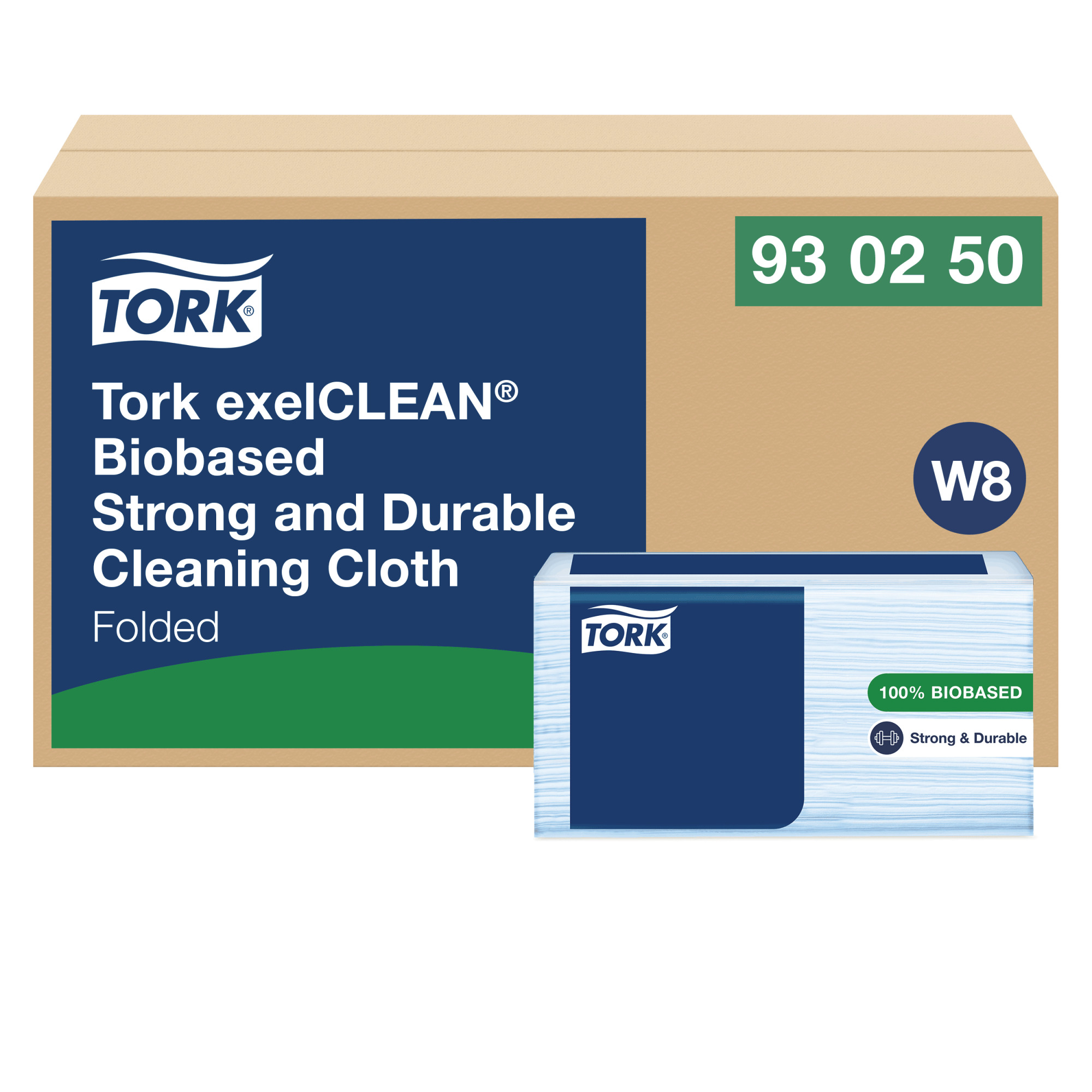 Tork Heavy-Duty čistilna krpa 99-odstotno na biološki osnovi