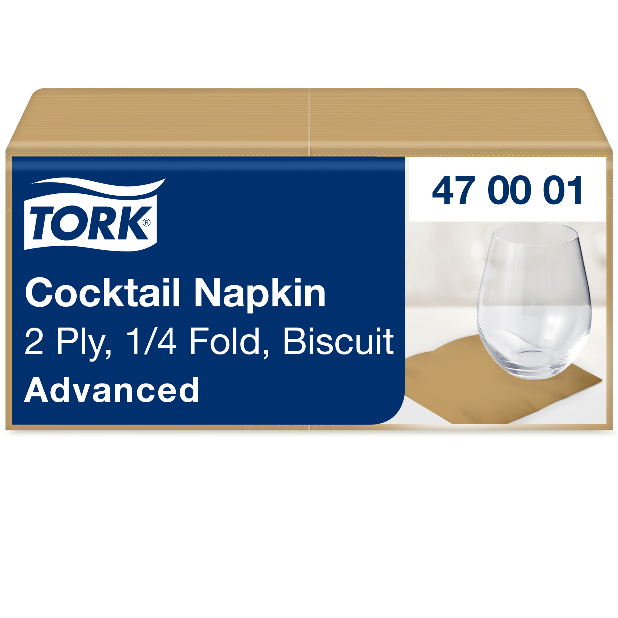 Tork Biscuit Cocktail Napkin