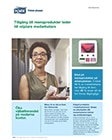 PDF s informacemi o tom, jak dostupnost menstruačních potřeb přispívá ke spokojenosti na pracovišti.