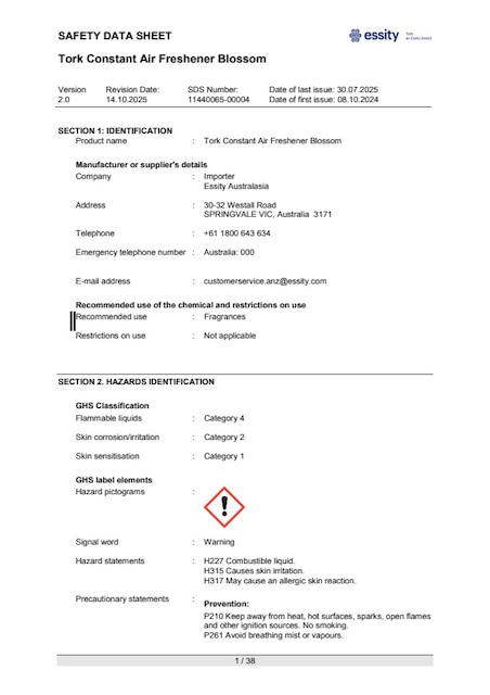 Safety Data Sheet