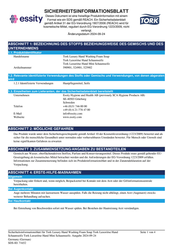 Safety Data Sheet