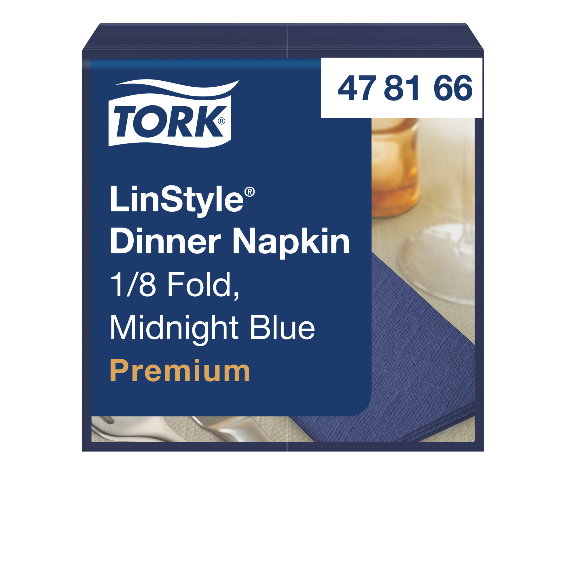 Tork LinStyle® Dinnerservet Donkerblauw