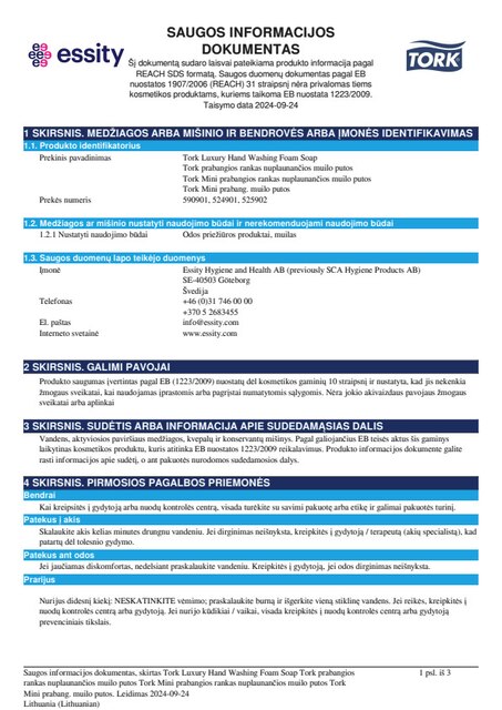 Safety Data Sheet