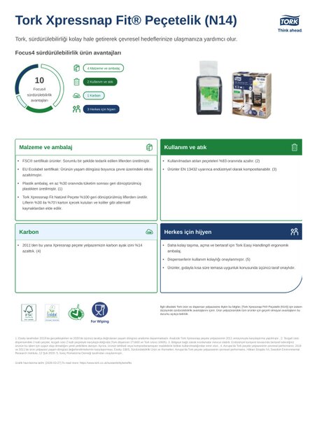 Sürdürülebilirlik Ürün Formu