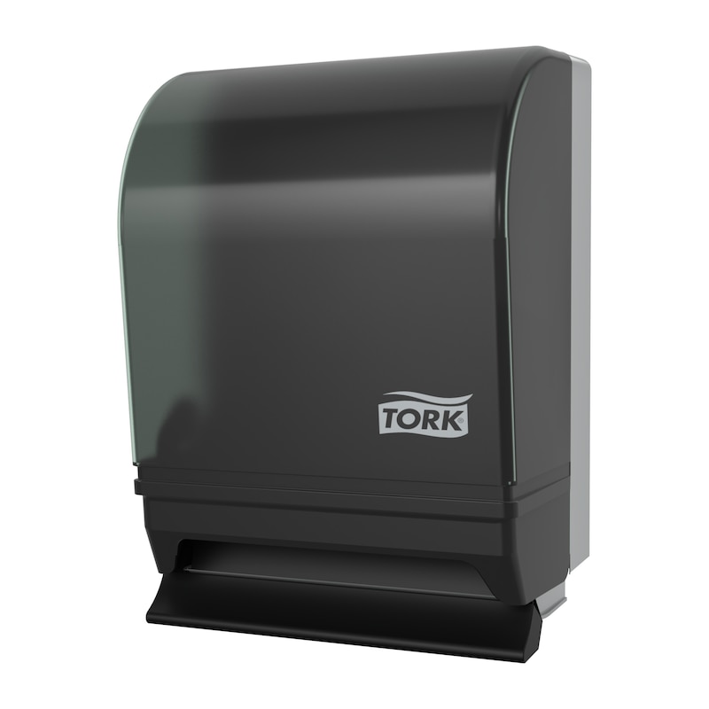 Tork Hand Towel Roll Dispenser, Push-Bar Auto Transfer
