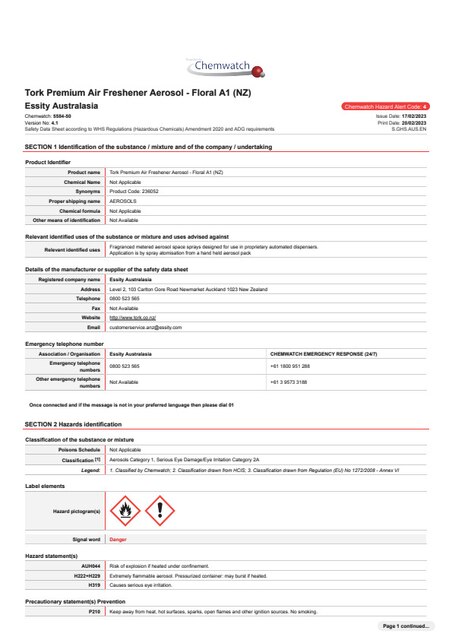 Safety Data Sheet