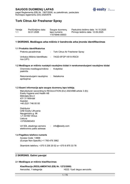Safety Data Sheet