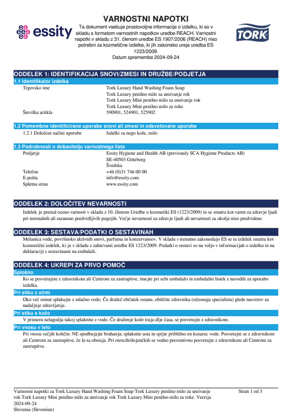 Safety Data Sheet