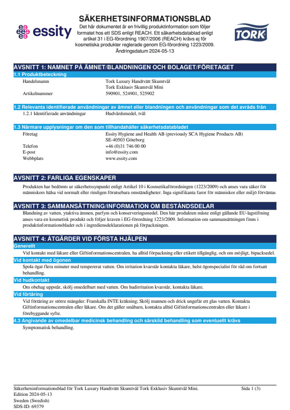 Safety Data Sheet