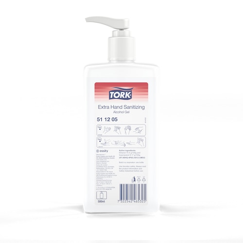 Tork Extra Hand Sanitising Alcohol Gel 500 ml