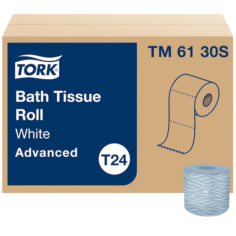 Tork Advanced Bath Tissue Roll, 2-Ply