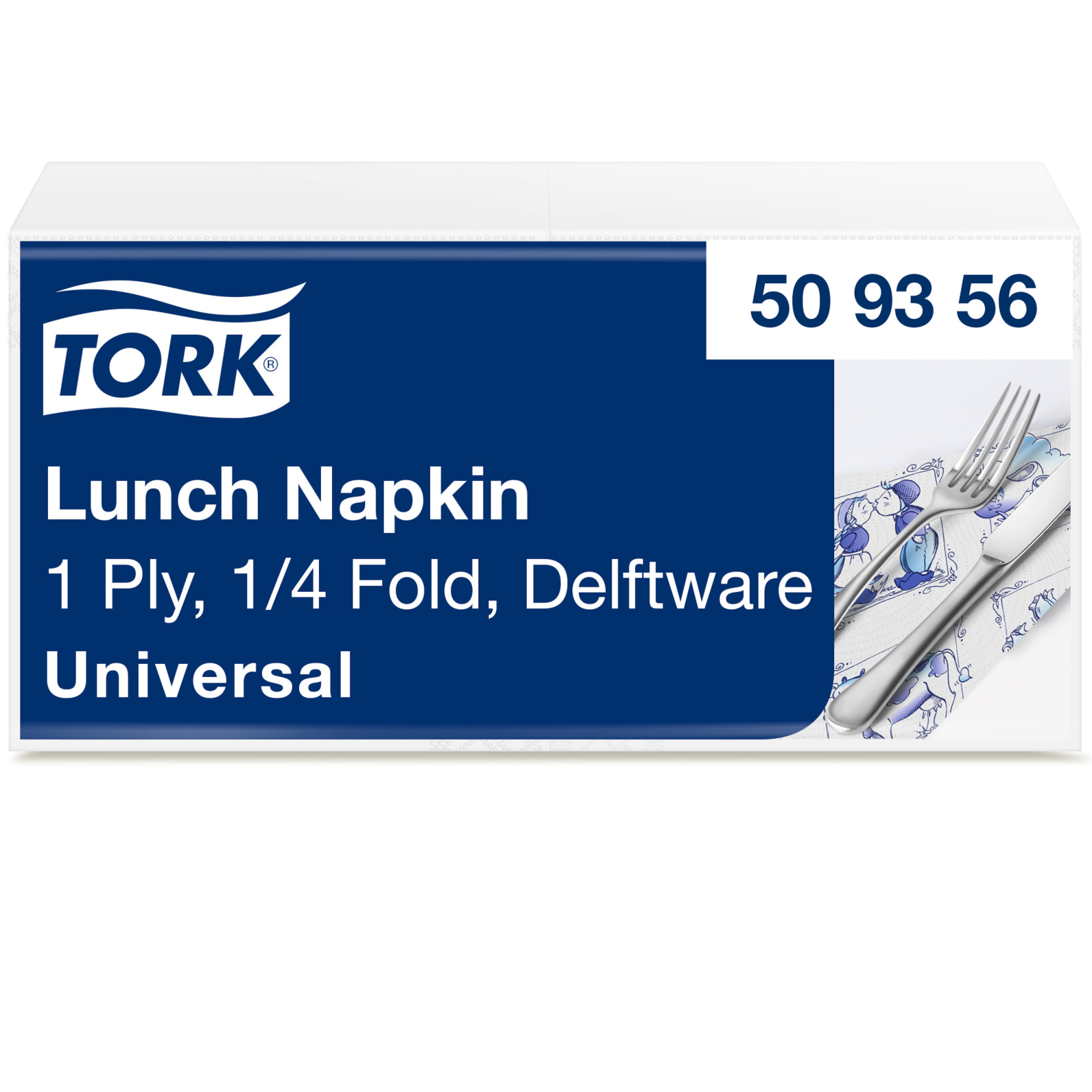 Tork Χαρτοπετσέτα γεύματος Delftware - Μονόφυλλη