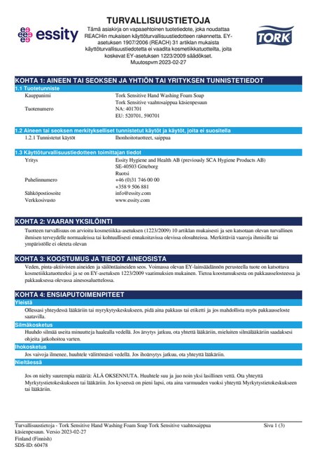 Safety Data Sheet