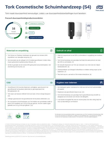 Sustainability-informatieblad