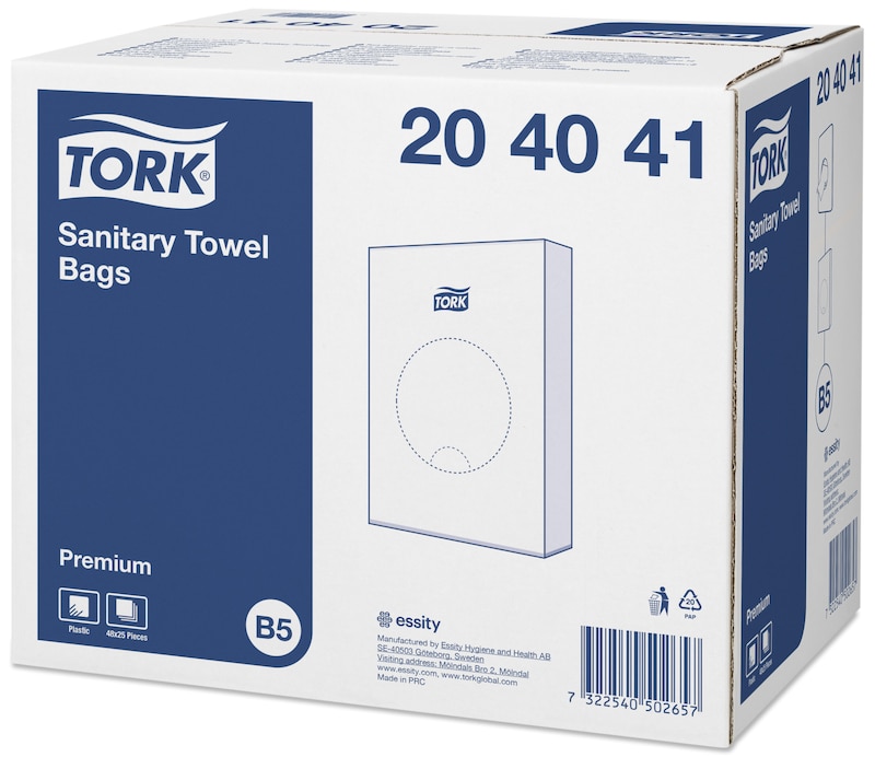 Tork Sanitary Towel Bags White