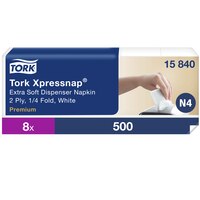 Tork Xpressnap® extra jemné biele servítky do zásobníka