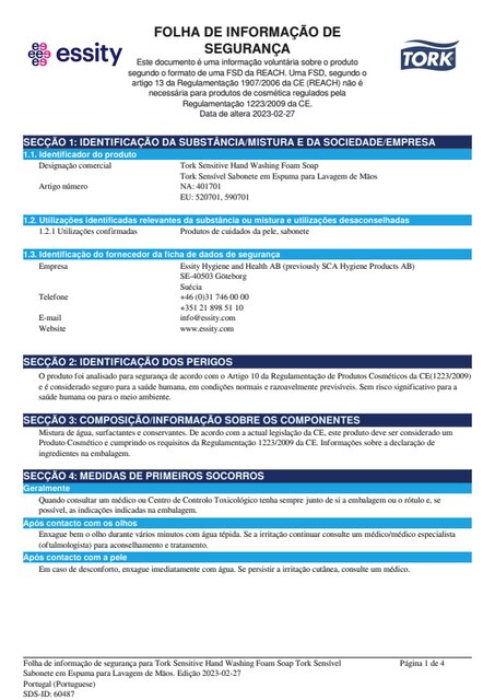Safety Data Sheet