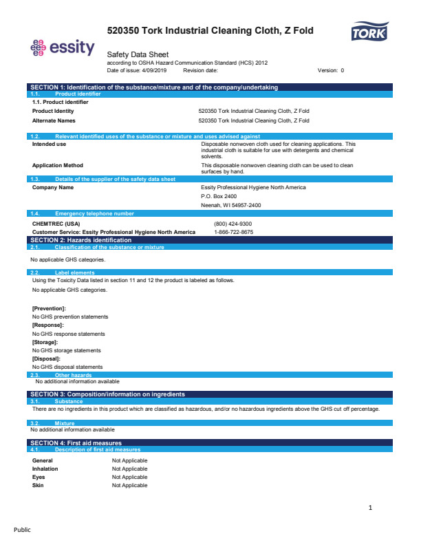 Safety Data Sheet