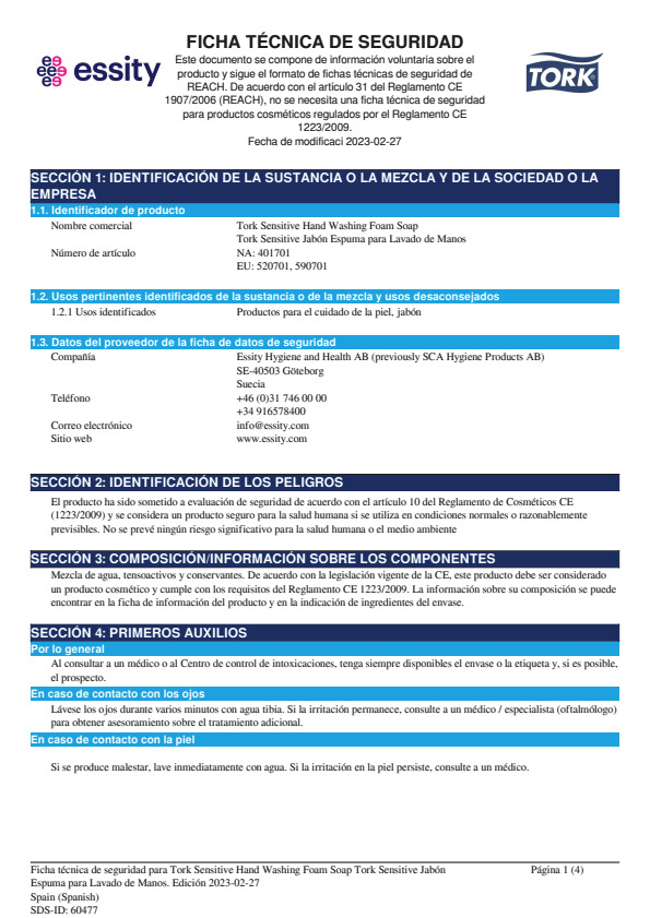 Safety Data Sheet