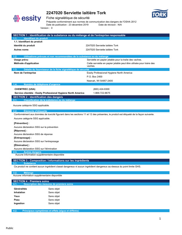Safety Data Sheet