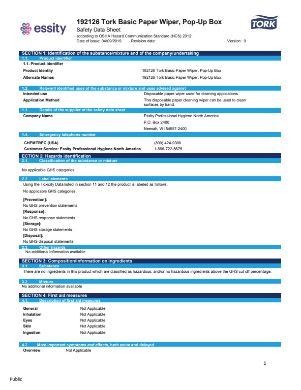 Safety Data Sheet