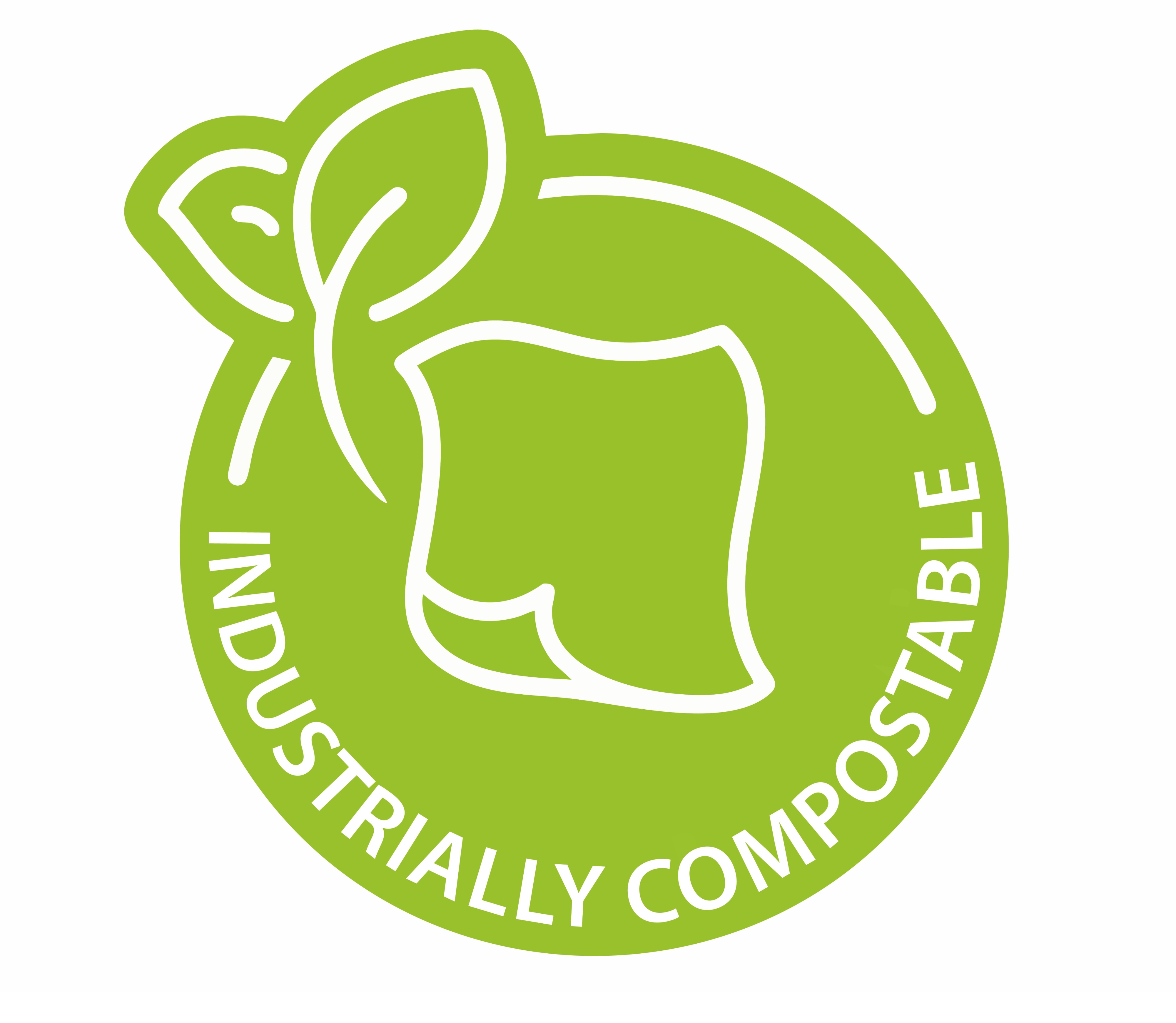 Napkins compostable in industrial composting*
