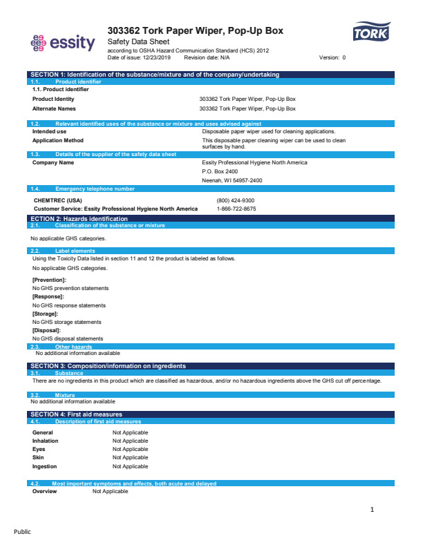 Safety Data Sheet