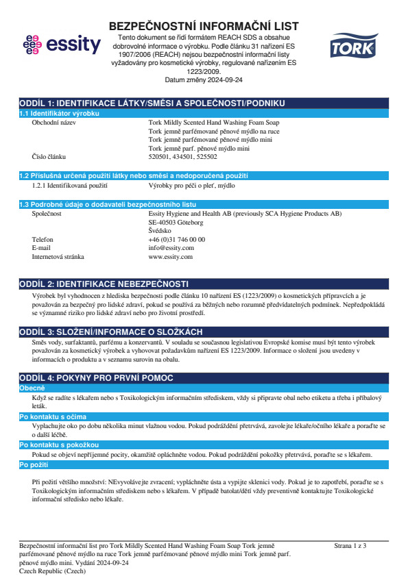 Safety Data Sheet