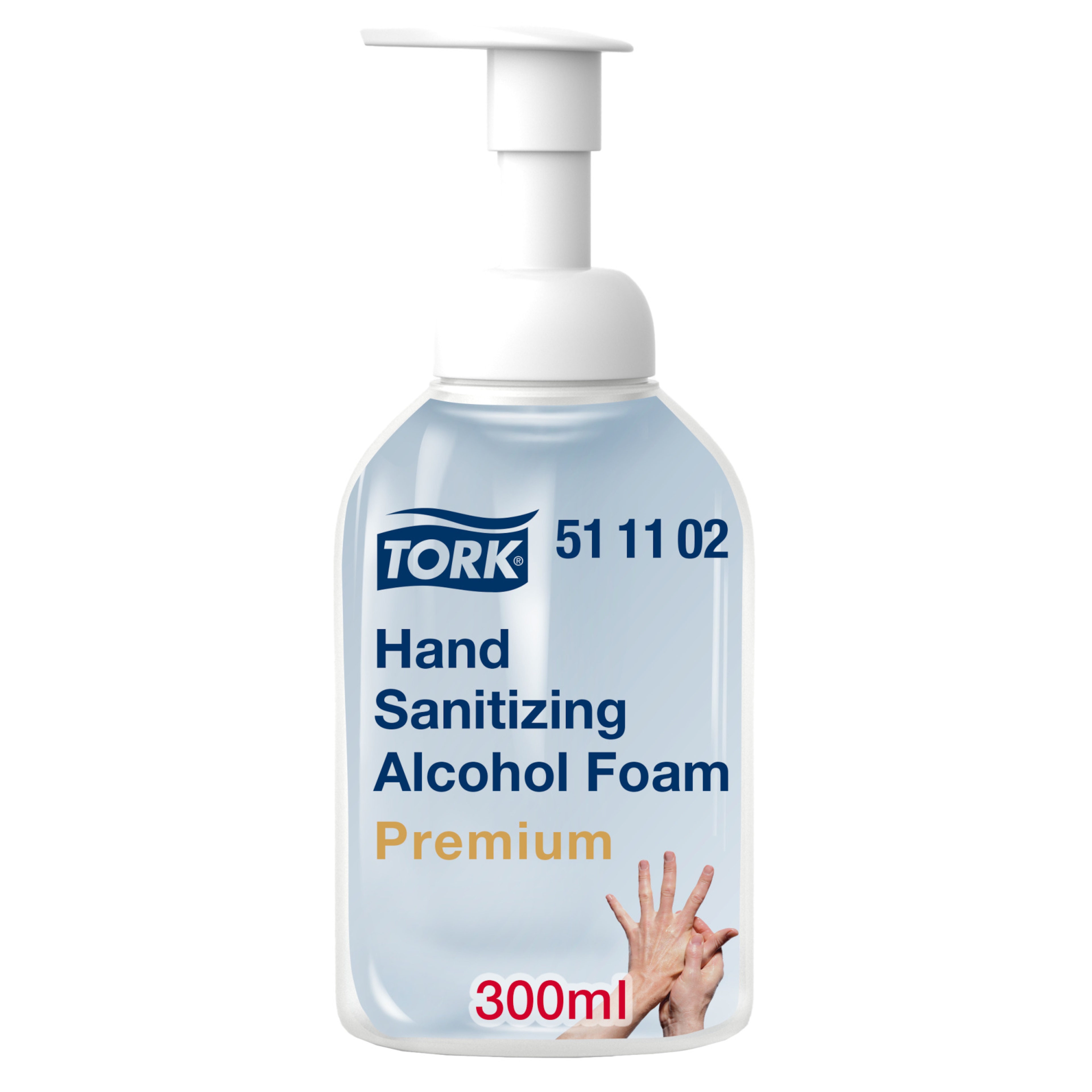 Tork Mousse hydroalcoolique désinfectante pour les mains